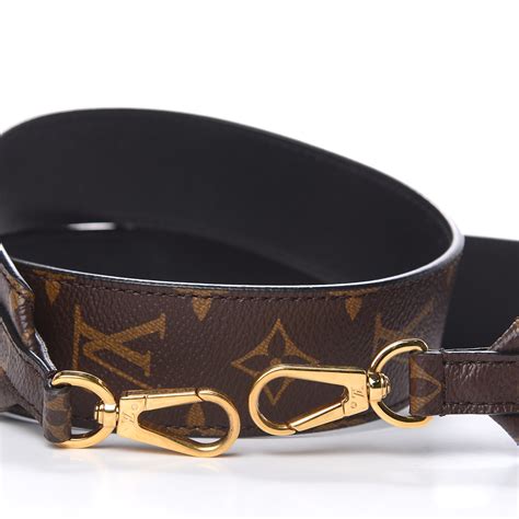 louis vuitton adjustable shoulder strap black|Louis Vuitton monogram shoulder strap.